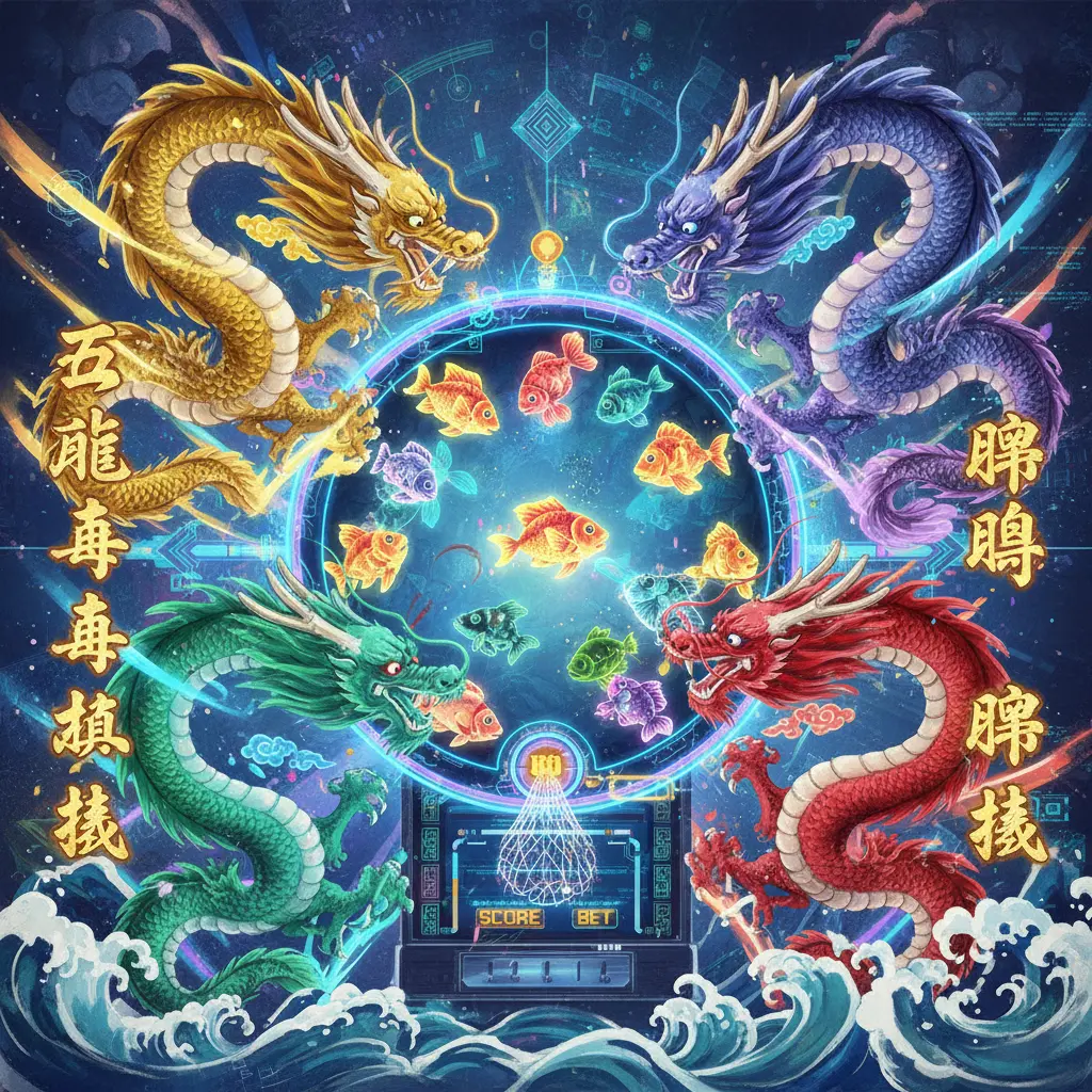 五龍爭霸老虎機 - 捕魚機