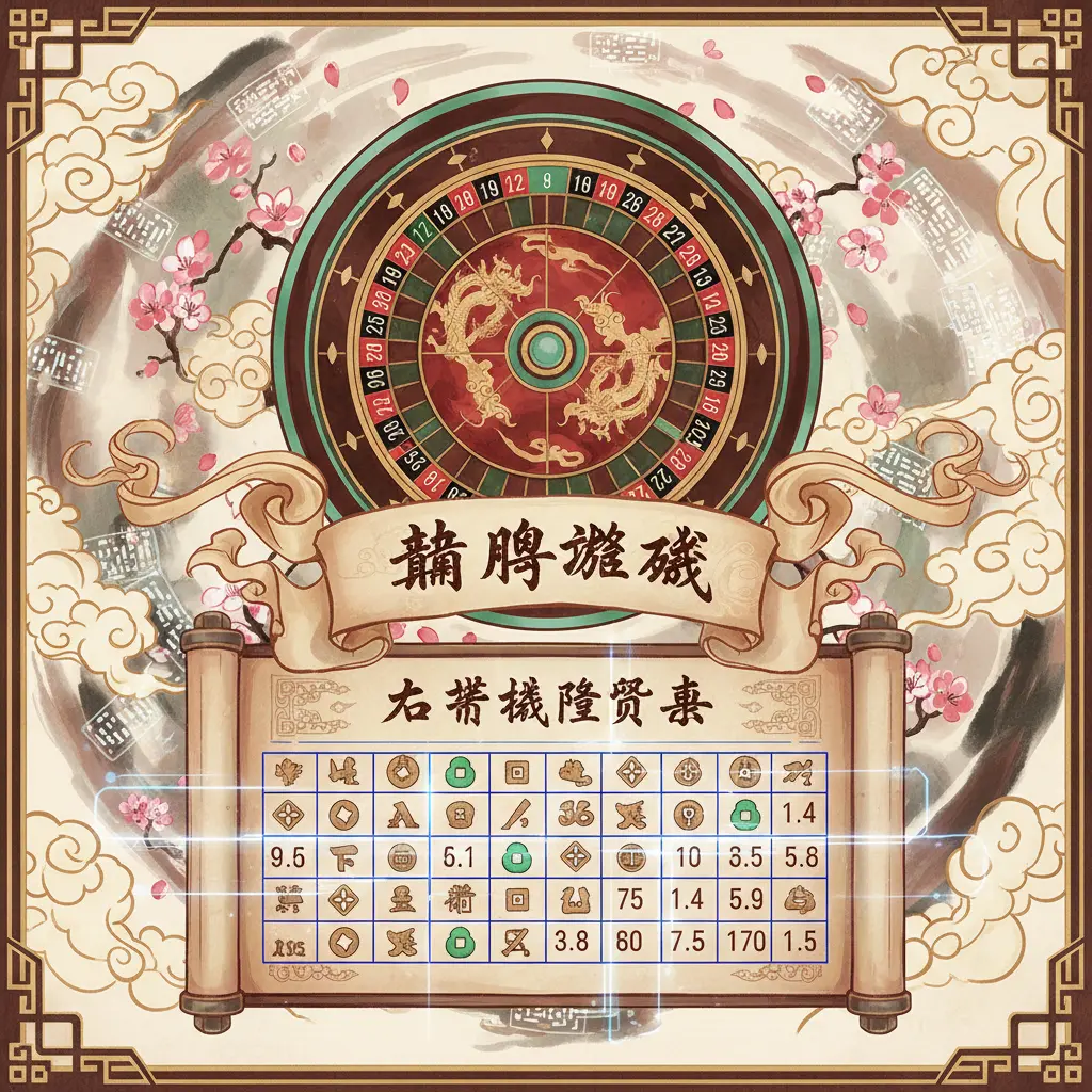 老虎機賠率表 - 輪盤遊戲