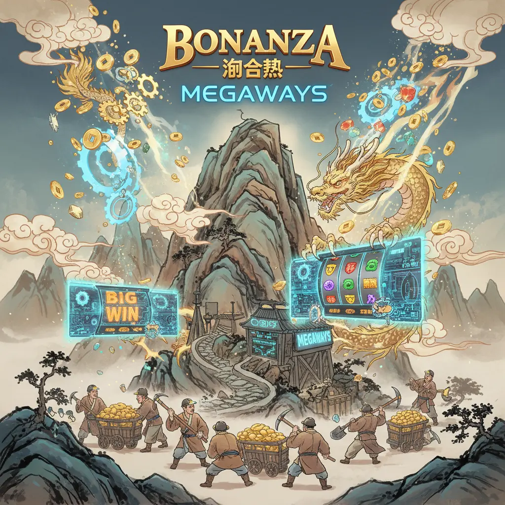 Megaways機制 - Bonanza 淘金熱