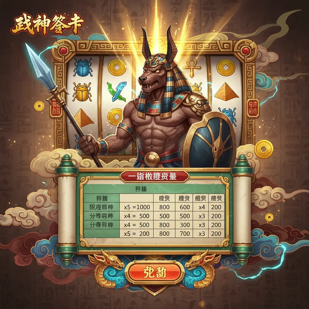 老虎機賠率表 - 戰神賽特