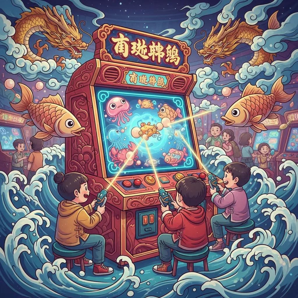 捕魚機 - 兒童遊藝機