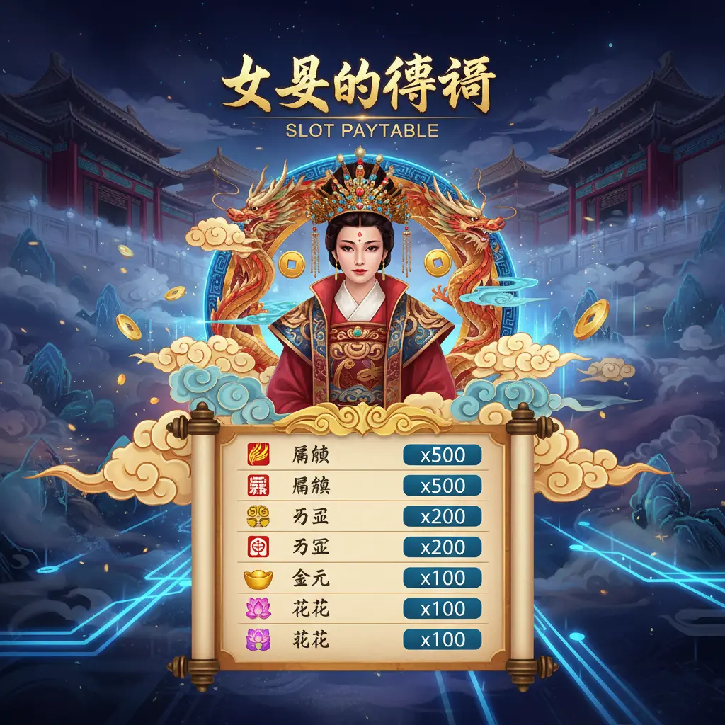 老虎機賠率表 - 女王的傳奇