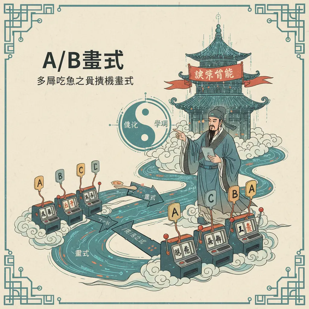 多臂吃角子老虎機測試 - A/B測試