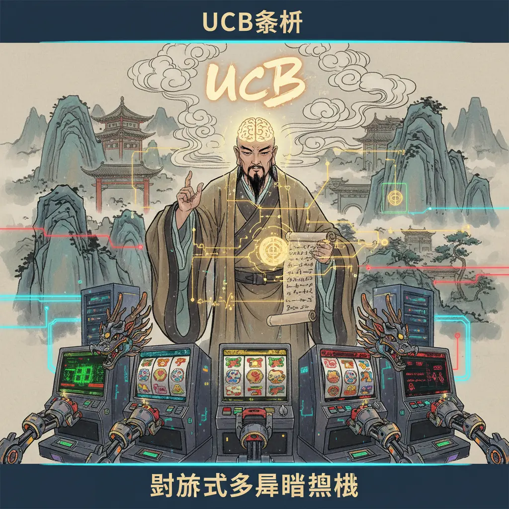 對抗式多臂賭博機 - UCB算法