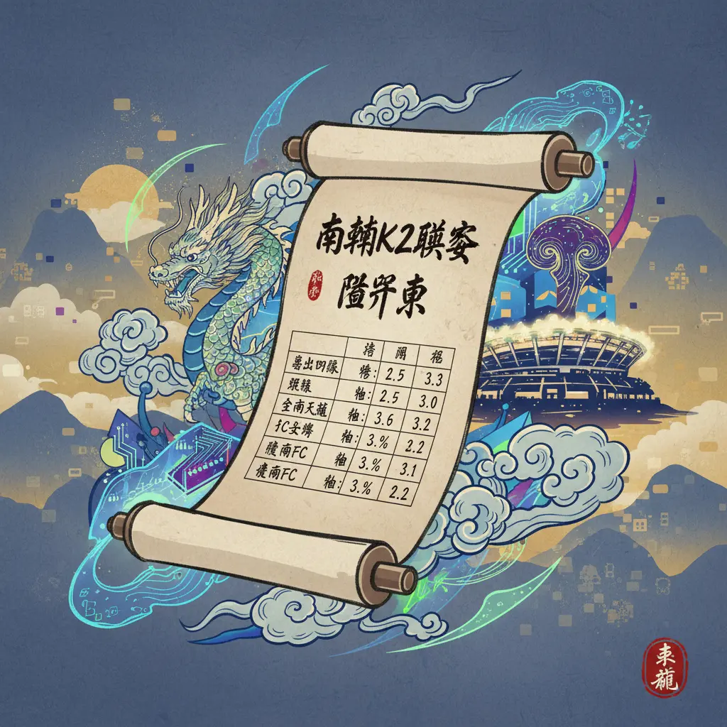 賠率表 - 南韓K2聯賽