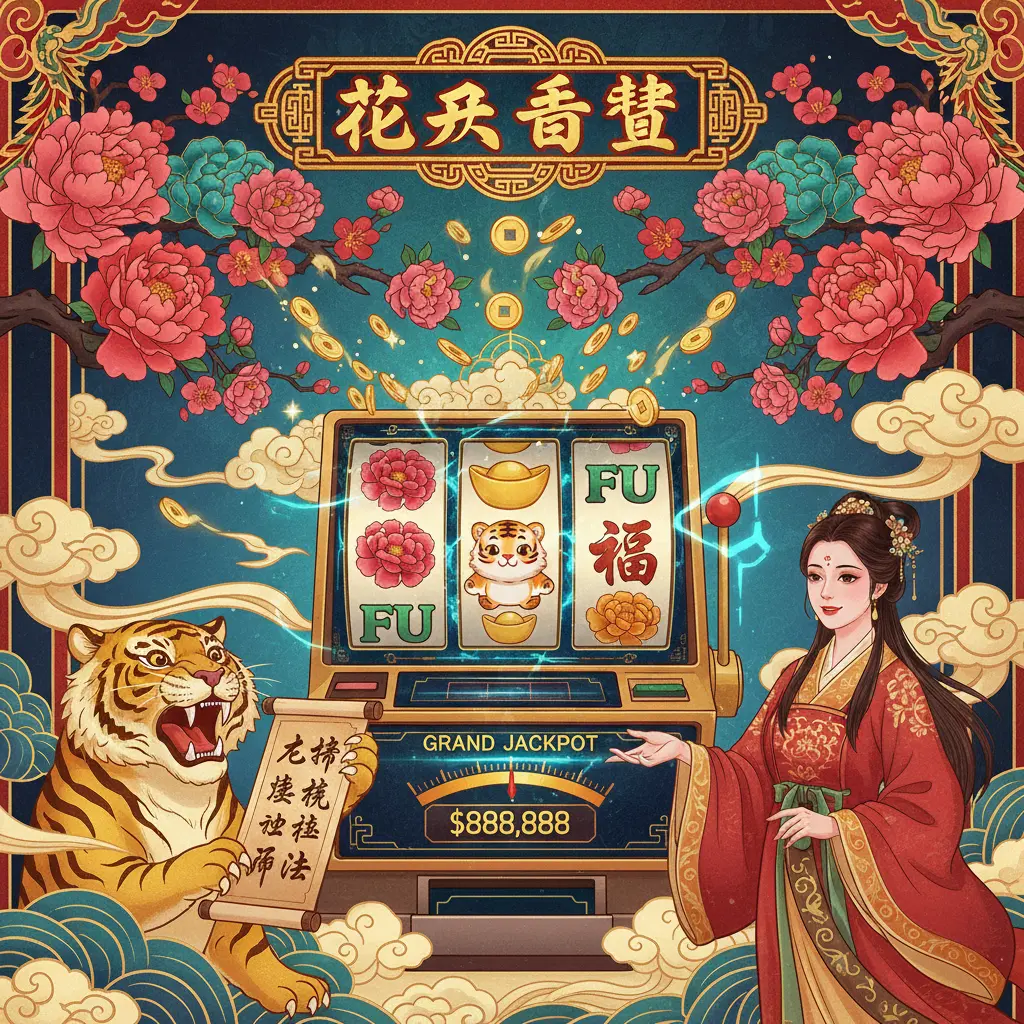 老虎機玩法 - 花開富貴