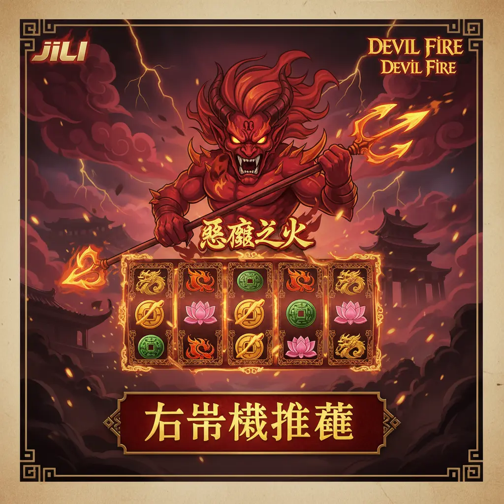 老虎機推薦 - JILI 電子- 惡魔之火 Devil Fire